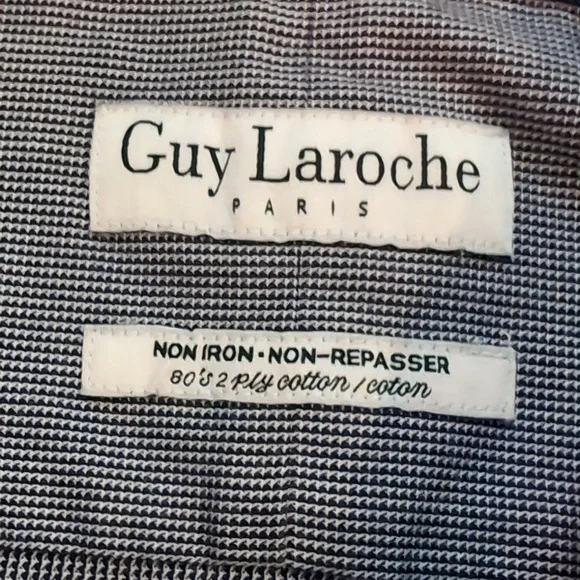 Guy Laroche Shirt Size 17.5 - Picture 3 of 6
